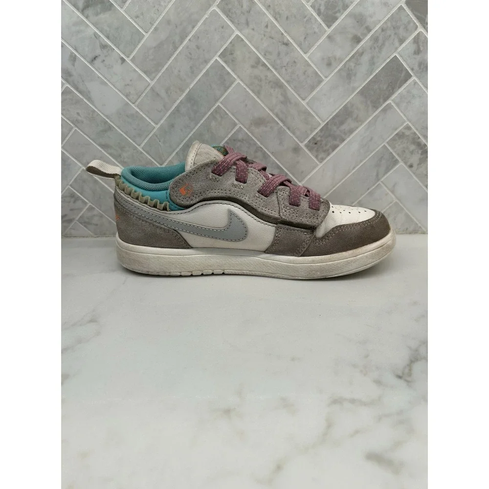 Air Jordan 1 Low Alt SE PS‎ Sail Violet Dust' FQ8093-100 Youth Kids Size 1Y 1 Y